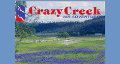 Desktop Screenshot of crazycreekairadventures.com